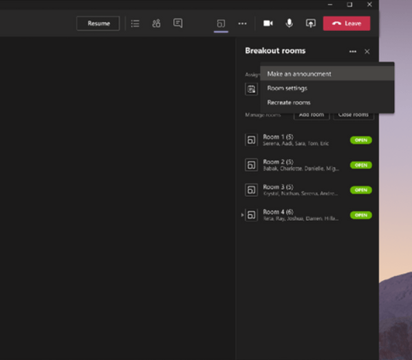 How to enable, create and use Virtual Breakout Rooms in Microsoft Teams